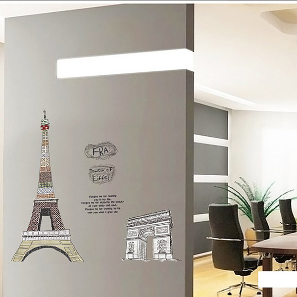 Decal Dán Tường Kỳ Quan Nước Pháp DKN012