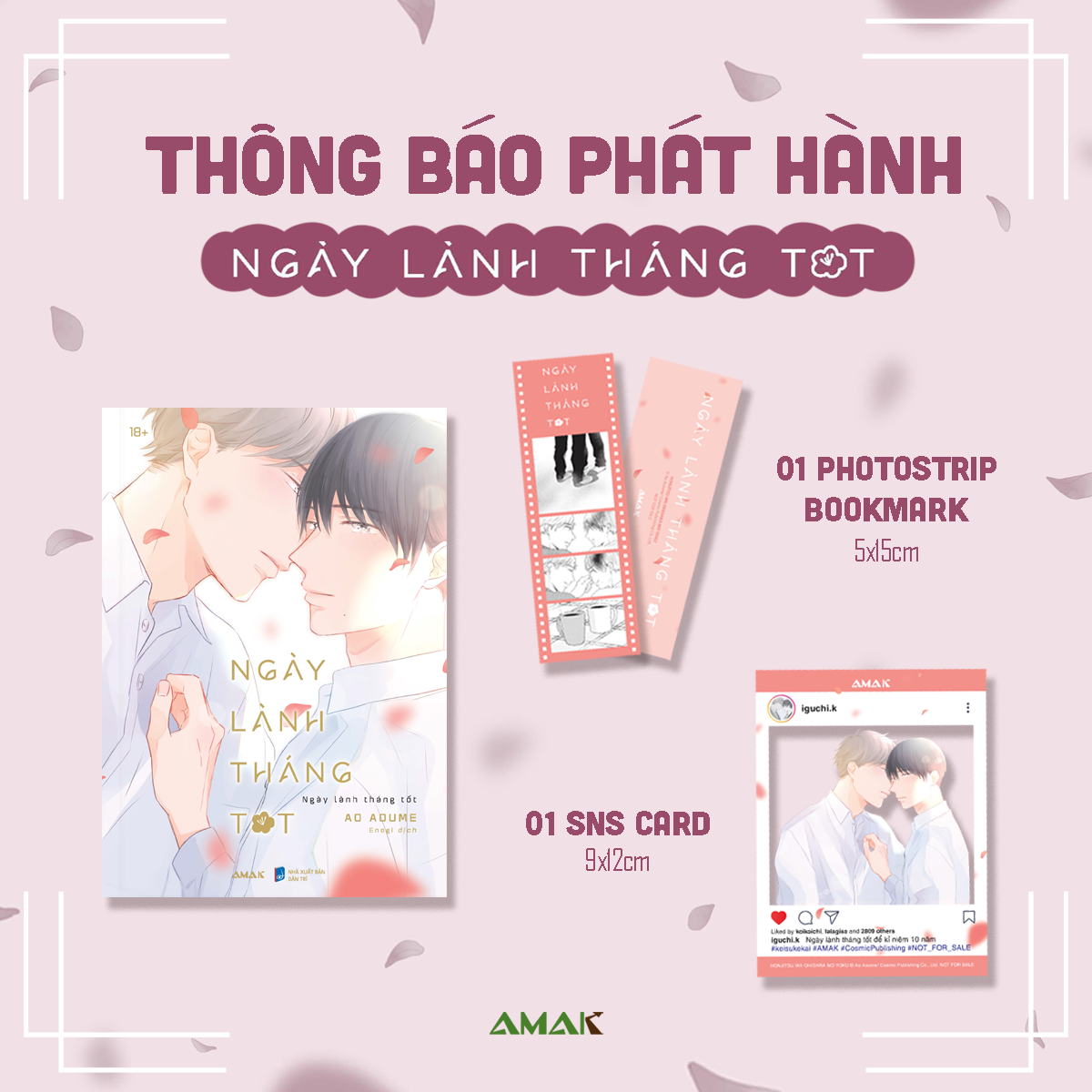 [Manga] [BL] Ngày Lành Tháng Tốt - Amakbooks