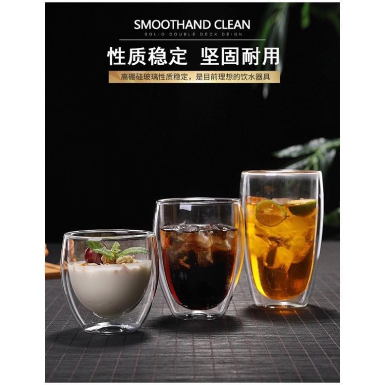 Cốc thuỷ tinh hai lớp 350ml