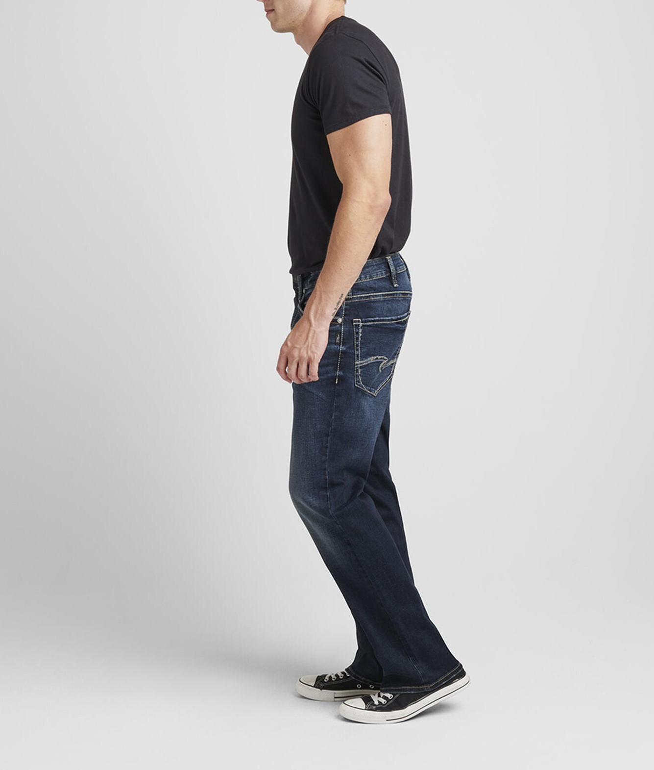 Quần Sil/er Je#ns Men's Zac Jeans. Thương hiệu jeans chất lượng, chuyên về các sản phẩm denim. Chất jeans dày dặn, mềm mại, co giãn thoải mái. Form straight thoải mái