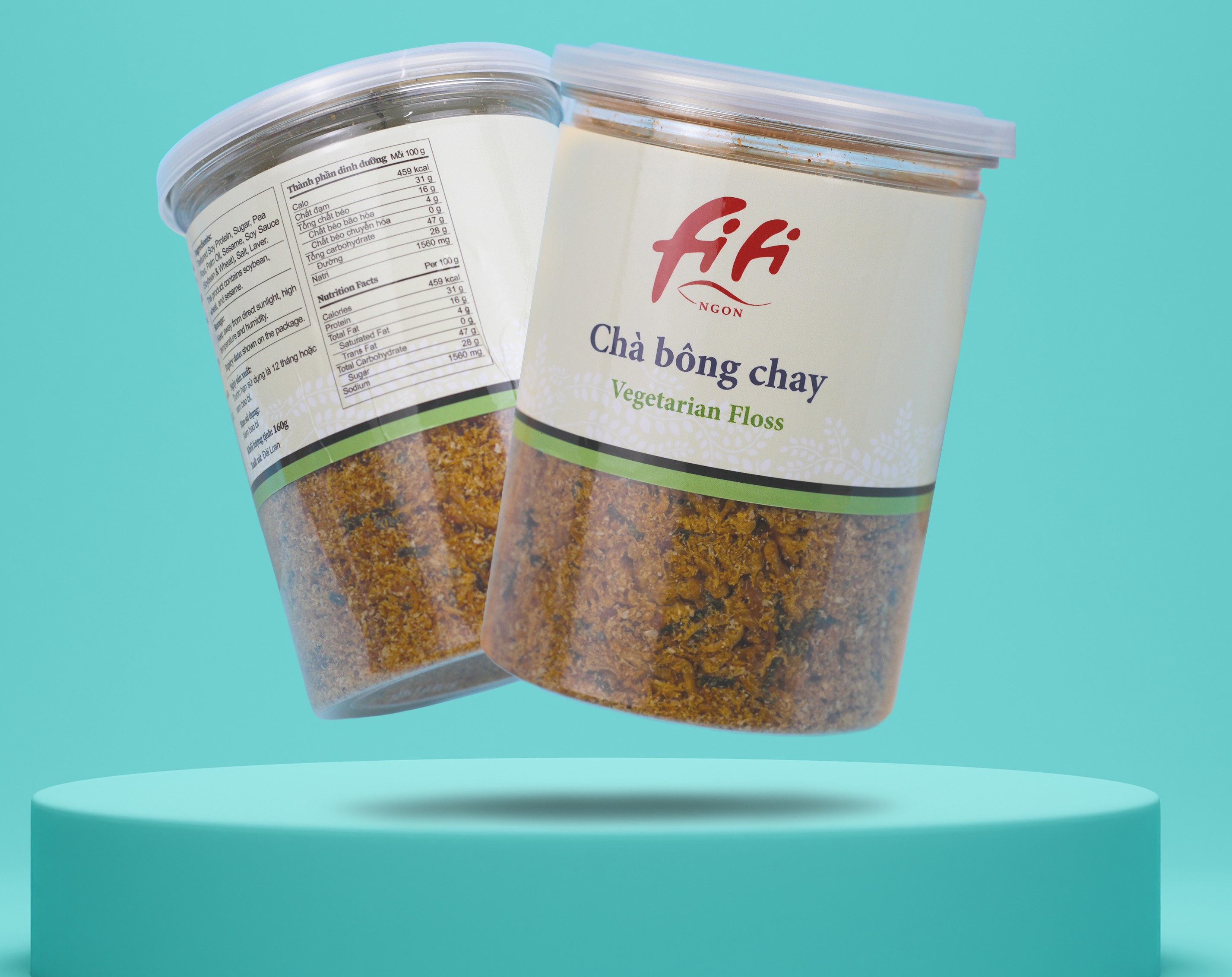 CHÀ BÔNG CHAY (Vegetarian Floss)