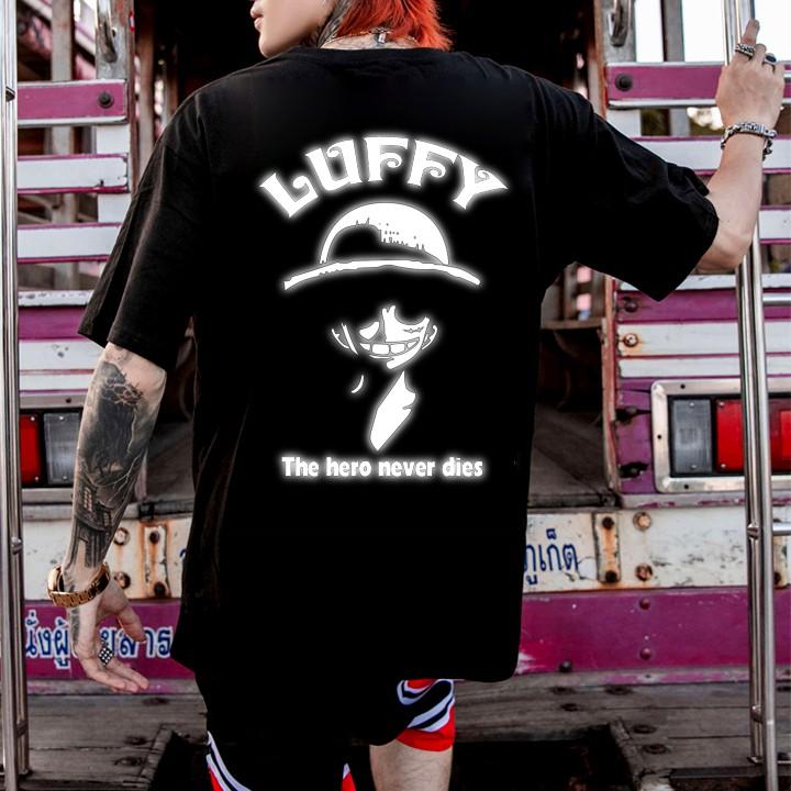 ÁO THUN PHẢN QUANG TAY LỠ NAM NỮ LUFFY