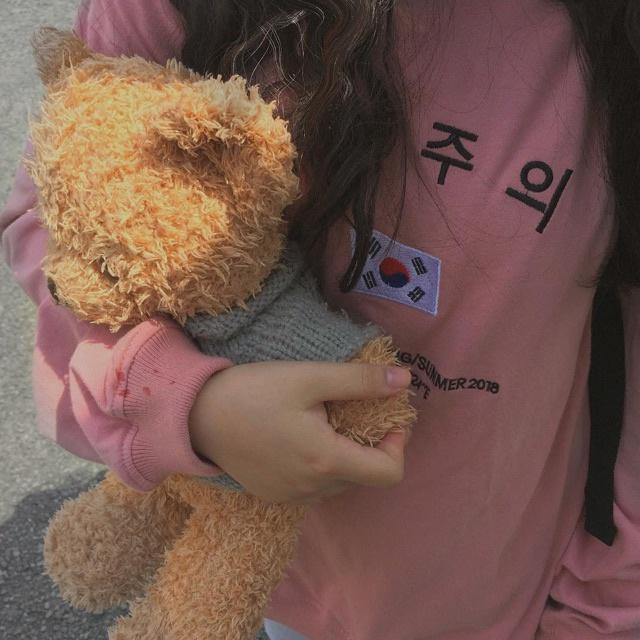 Áo Sweater chất da cá thêu Cờ Hàn dài tay freesize dưới 75kg Unisex