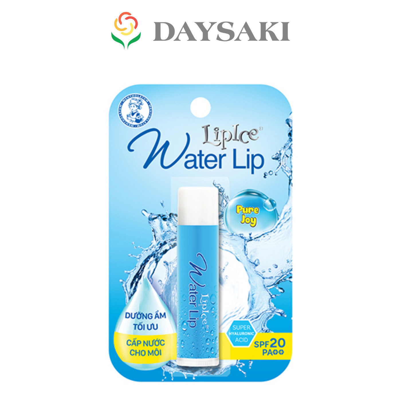 LipIce Son Dưỡng Không Mùi SPF20 PA++ Pure Joy Water Lip 4.3g