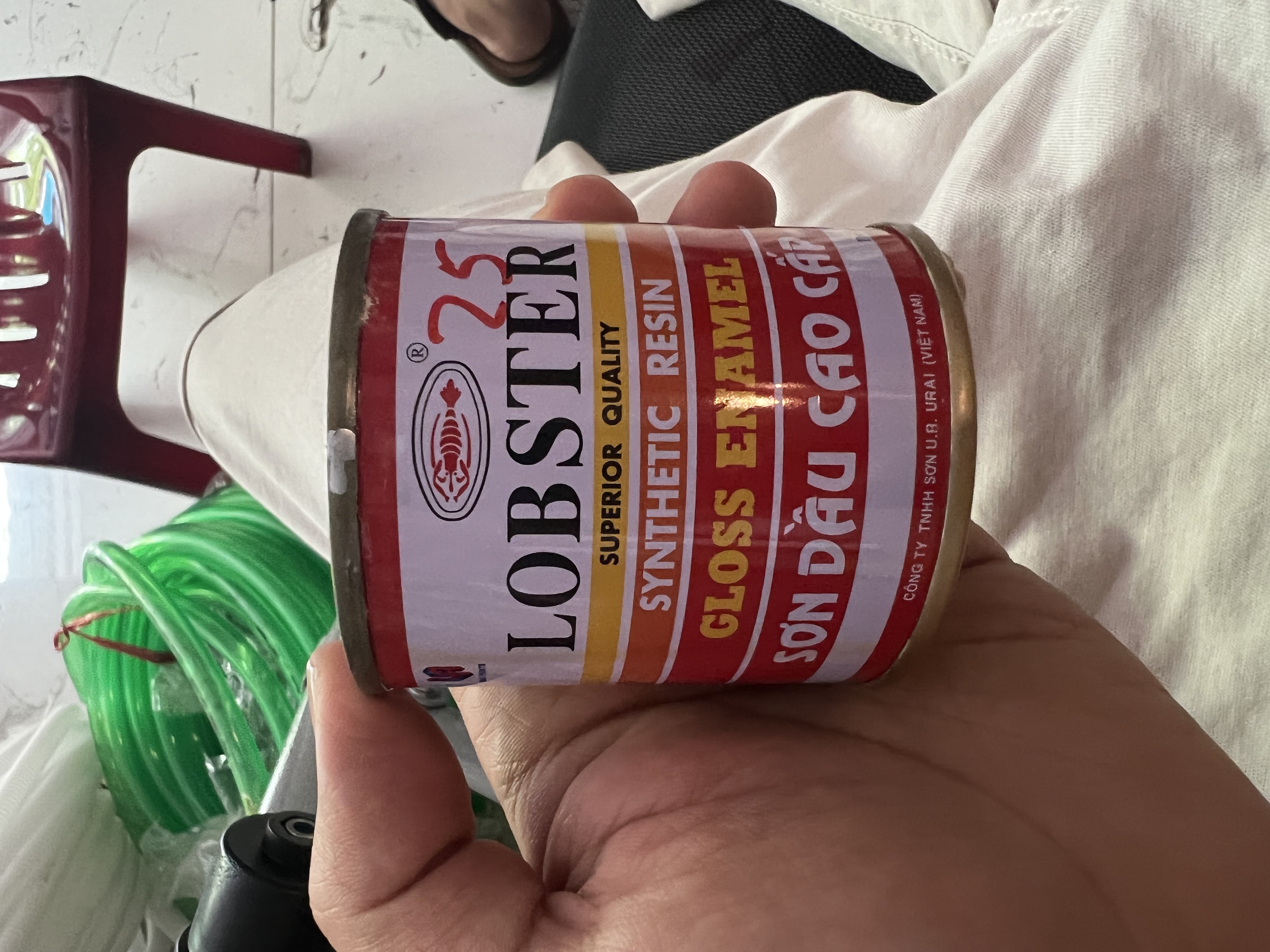 Sơn nhũ bạc thái lan , lọ 1 lạng