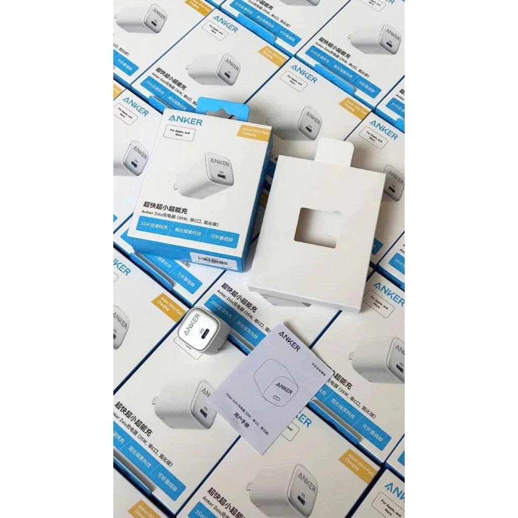 Adapter Củ Sạc Nhanh Anker Nano A2692 45W – GaN PowerIQ 3.0, PPS, USB-C Siêu Nhỏ Gọn. Hàng Nhập Khẩu