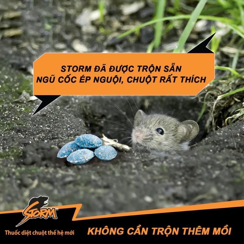 Thuốc Diệt Chuột Thế Hệ Mới Storm ( 1 gói 20 viên )