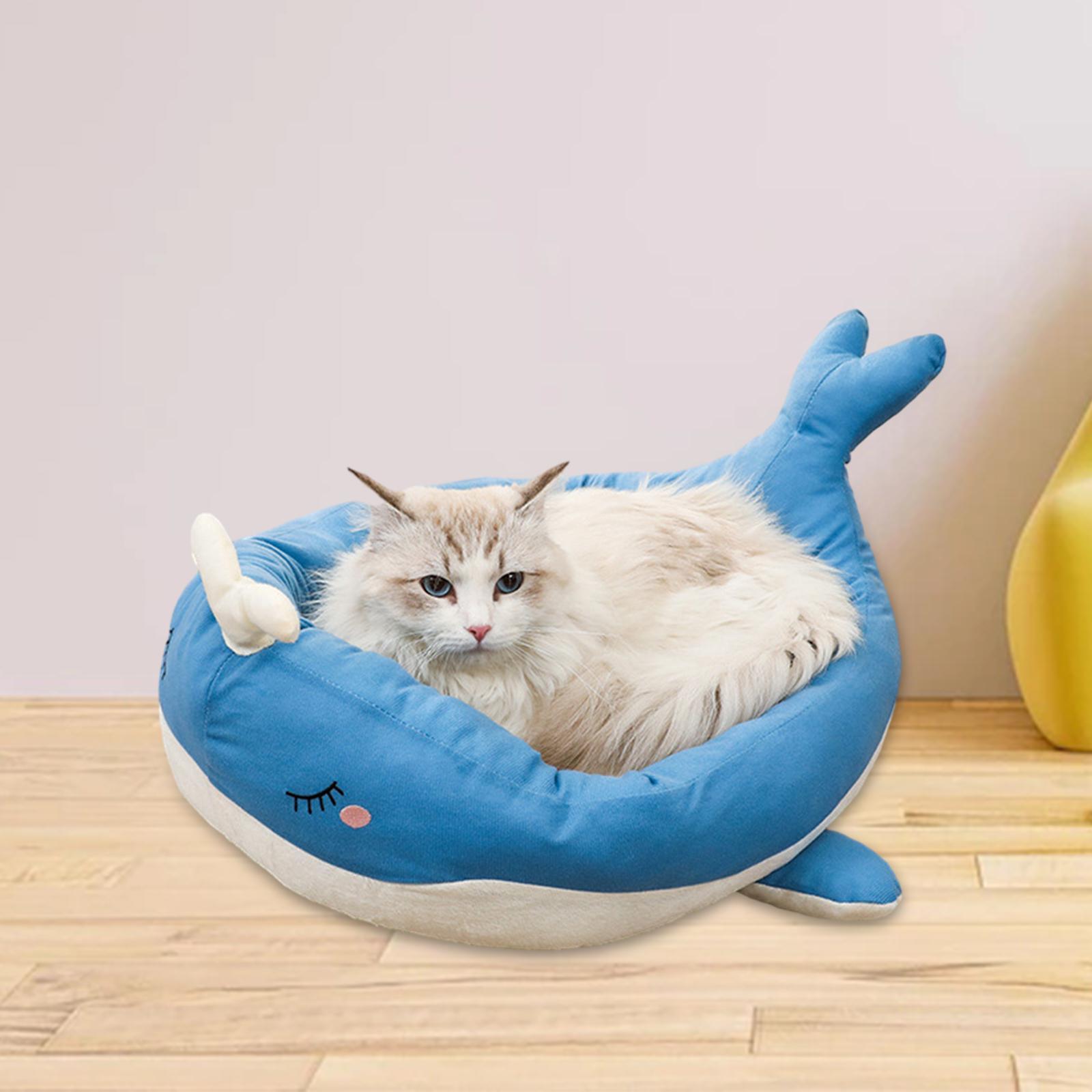Cat Bed Animal Shape Soft Anti Slip Bottom Pet Bed for Puppy and Kitten