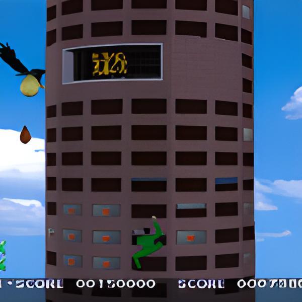 Đĩa Game ps1 crazy climber 2000