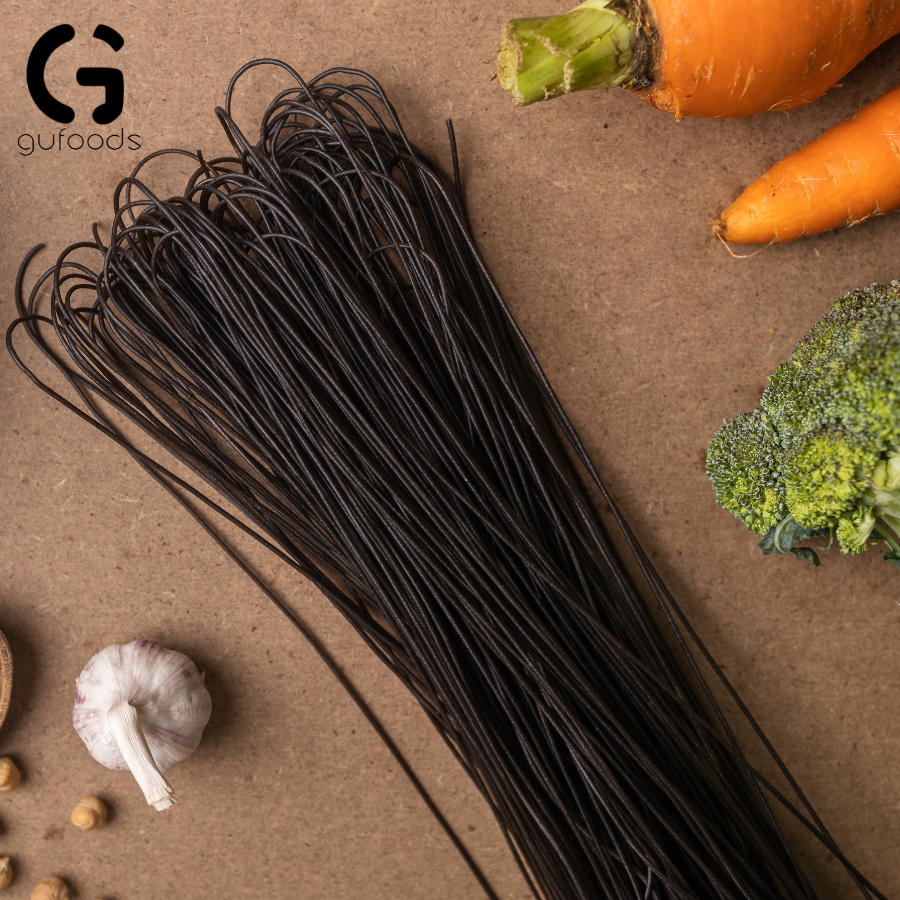 Bún gạo lứt ăn kiêng GUfoods - Dai ngon, Kết hợp đa dạng món, Eat clean, Thực dưỡng, Thuần chay