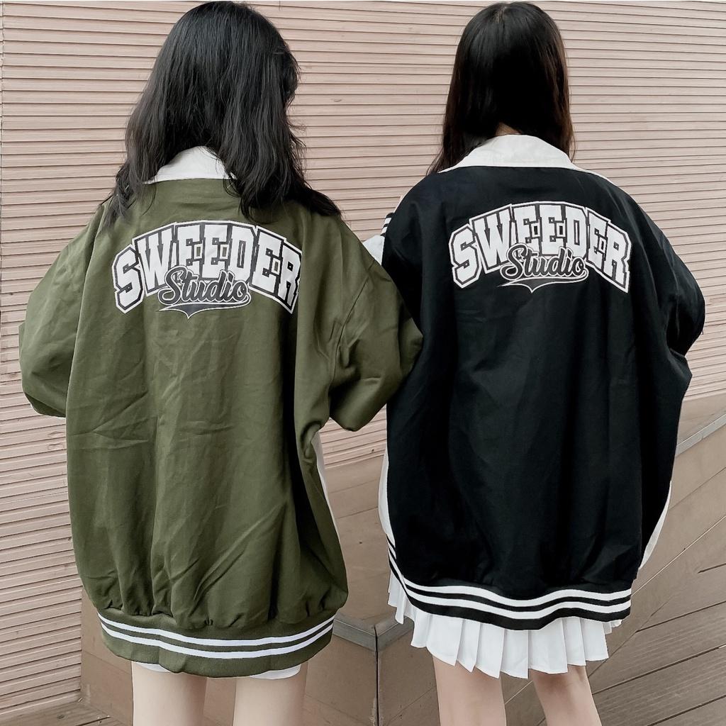 Áo Khoác Jacket Form Rộng BOB Phong Cách Ulzzang