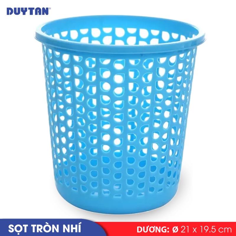 Sọt tròn nhí nhựa Duy Tân - 20632- Giao màu ngẫu nhiên - Hàng chính hãng