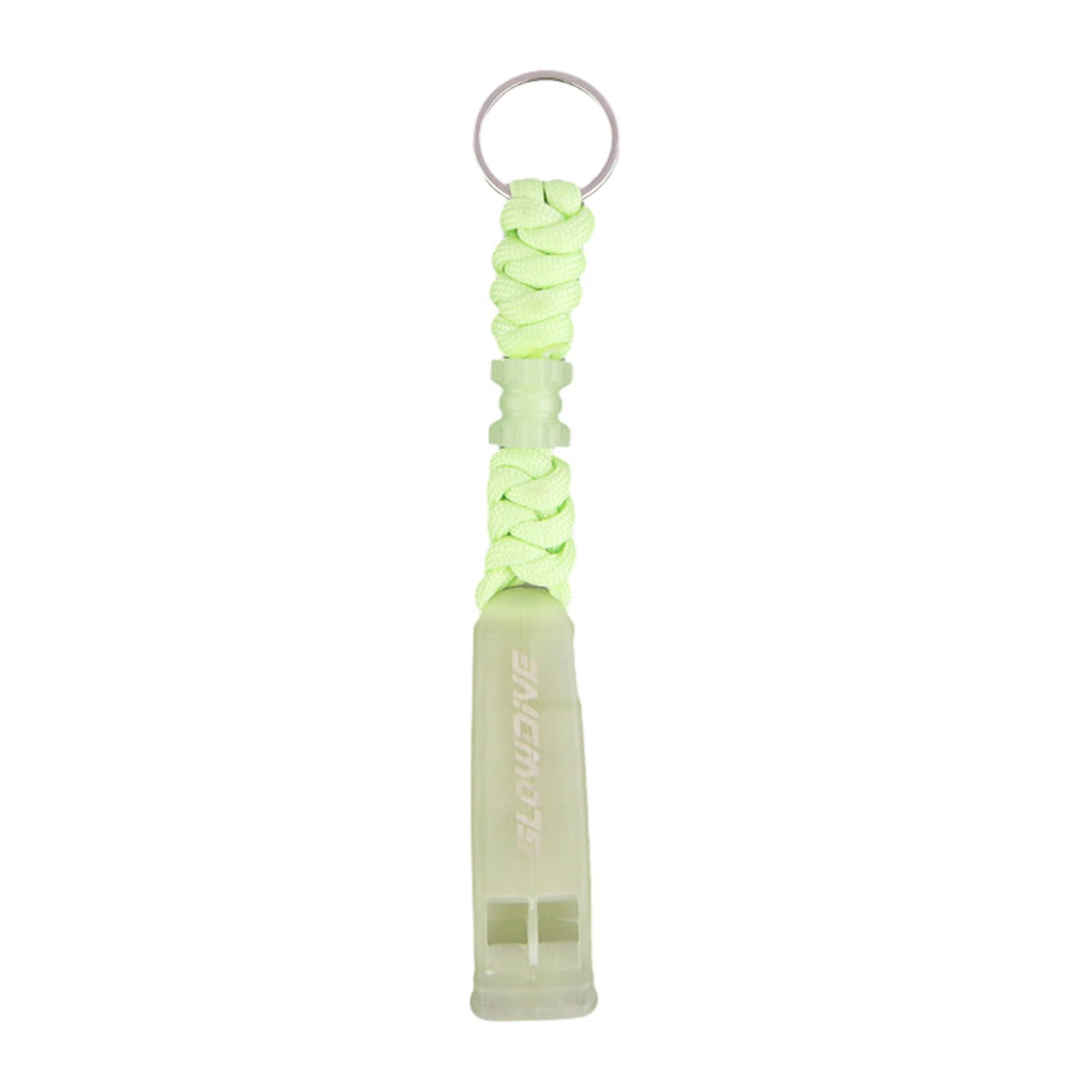 Scuba Diving Whistle Loud Sound Camping with Lanyard and Rings Glow in The Dark Whistle for Kayaking, Snorkeling, Game Event, Hiking