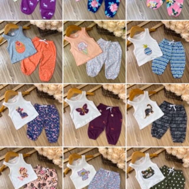 Bộ tay dài Babydoll cho bé gái