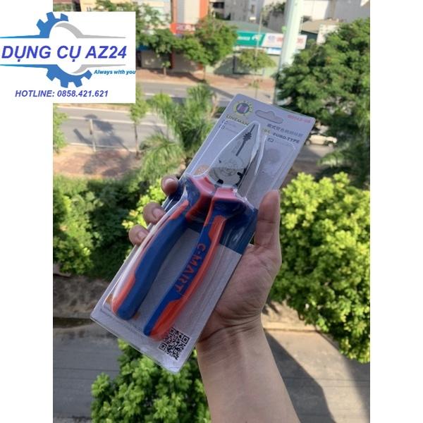 Kìm điện cán đỏ xanh B0143-08 C-MART RẺ NHẤT THỊ TRƯỜNG