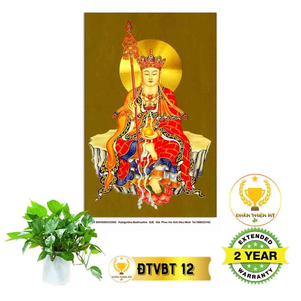Tranh Địa Tạng Vương có khung_ĐTVK2