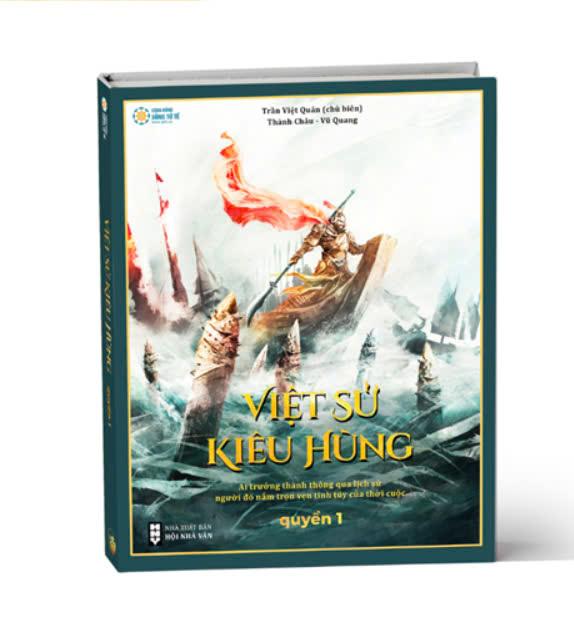 Sách - Việt Sử Kiêu Hùng - Quyển 1 - Bìa Cứng - Tặng Kèm Tranh Việt Sử 4000 Năm