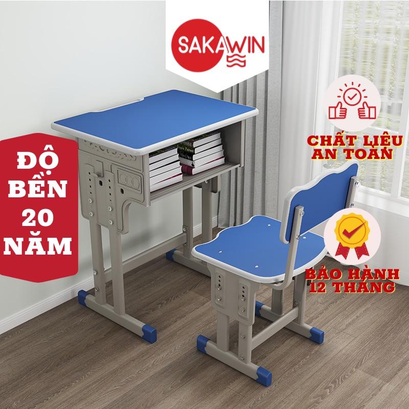 Bàn học cho bé Sakawin Z8, Chống gù chống cận thông minh cho trẻ em, độ bên lên tới hơn 20 năm, Giá nhập