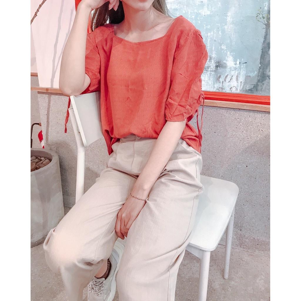 ÁO KIỂU RÚT DÂY Ở TAY