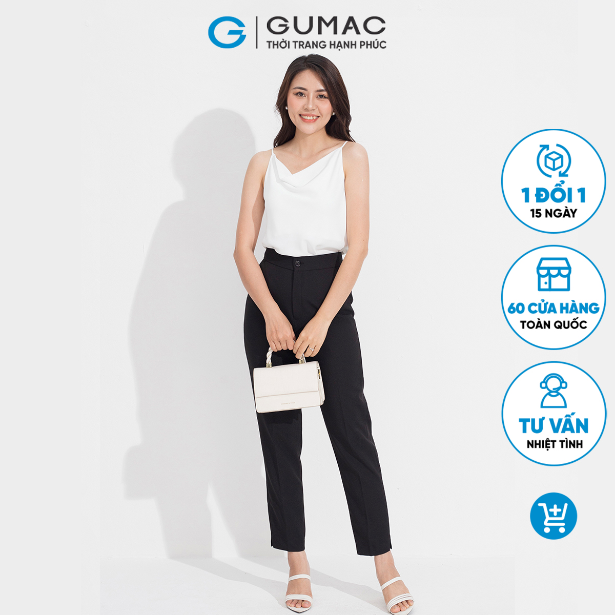 Quần tây cơ bản GUMAC QD05008