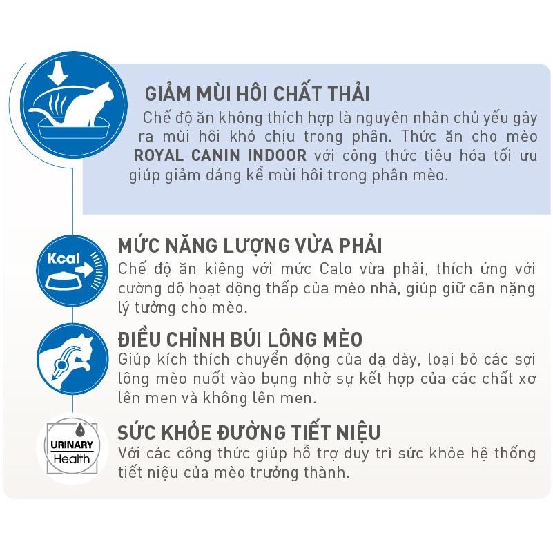 Thức ăn hạt cho mèo - ROYAL CANIN INDOOR Thức ăn cho mèo trưởng thành