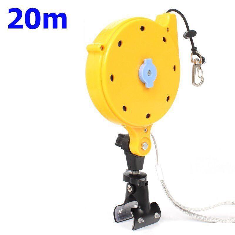 Dây bảo hiểm tự rút 2 màu 20m và 40m sản phẩm tốt 68