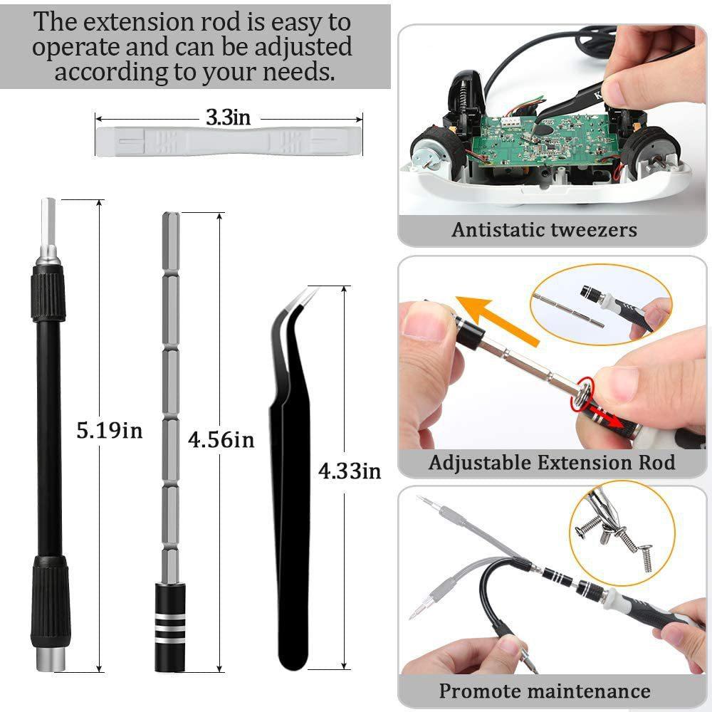 138in1 Mini Precision Vrobridriver Memory Bộ nhớ để sửa máy tính xách tay