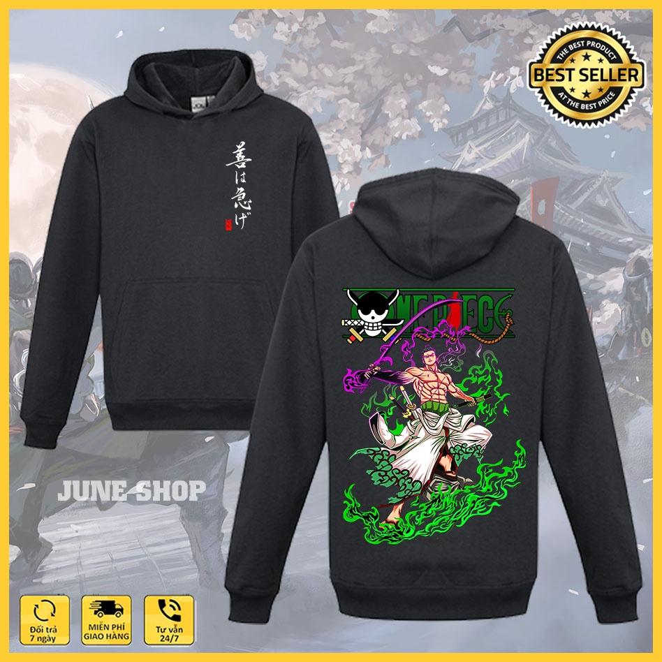 Áo Hoodie One Piece in hình Luffy Gear 5 - ACE - Zoro - Sanji mẫu mới độc đẹp, giá rẻ nhất