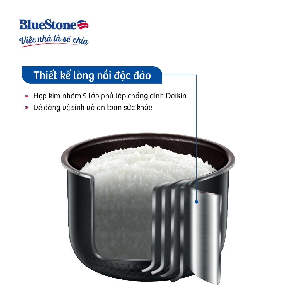 Nồi Cơm Điện BlueStone RCB-5938, 1.8Lit - 760w, Hàng Chính Hãng