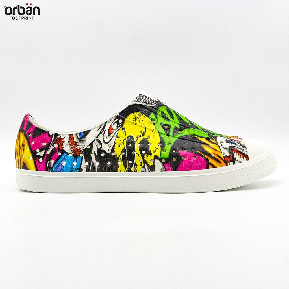 Giày nhựa eva Urban Footpritn D2001 Graphics chính hãng VNXK