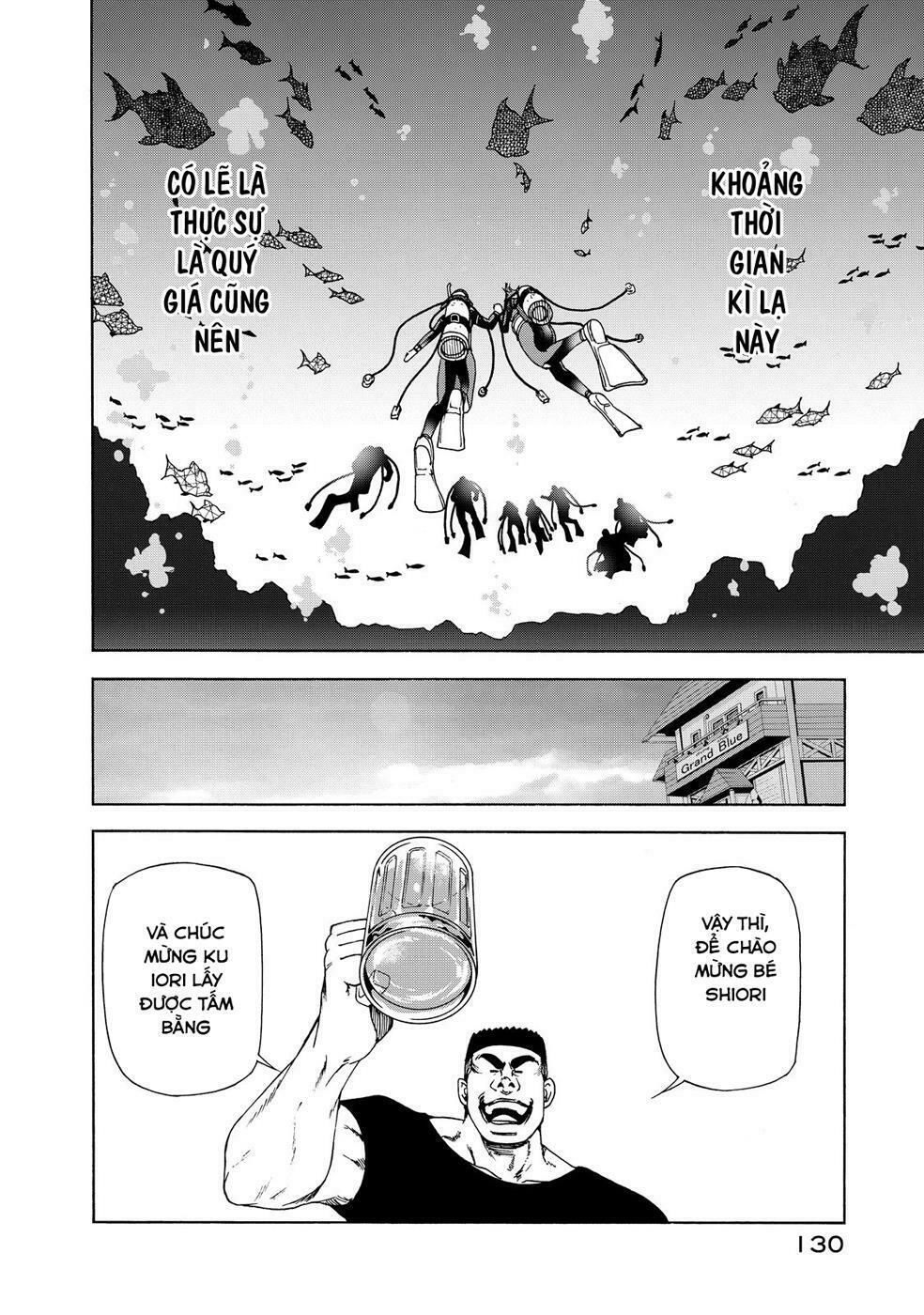 cô gái thích lặn - grand blue chapter 28 39