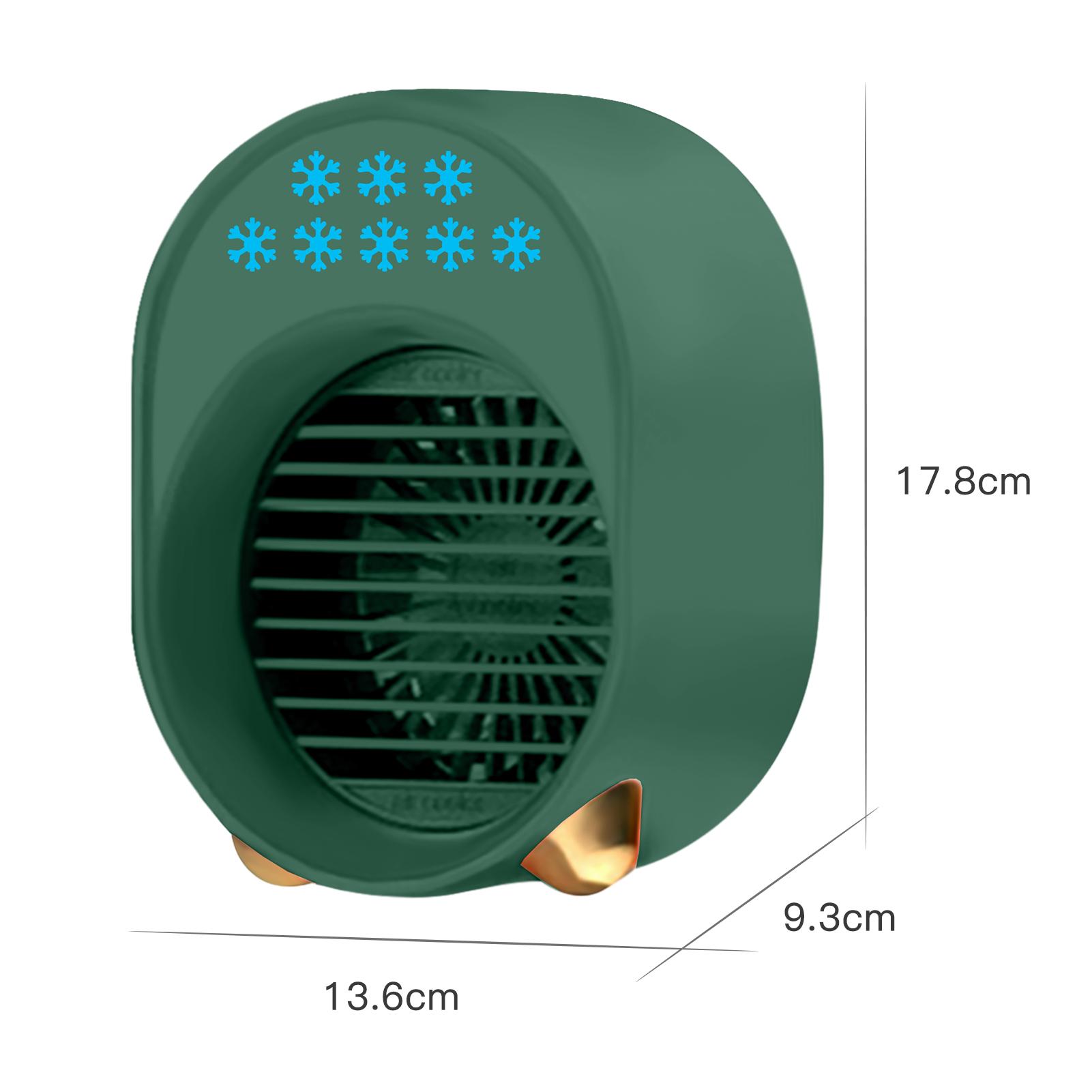 Quạt làm mát không khí có thể sạc lại Pin 3600mah