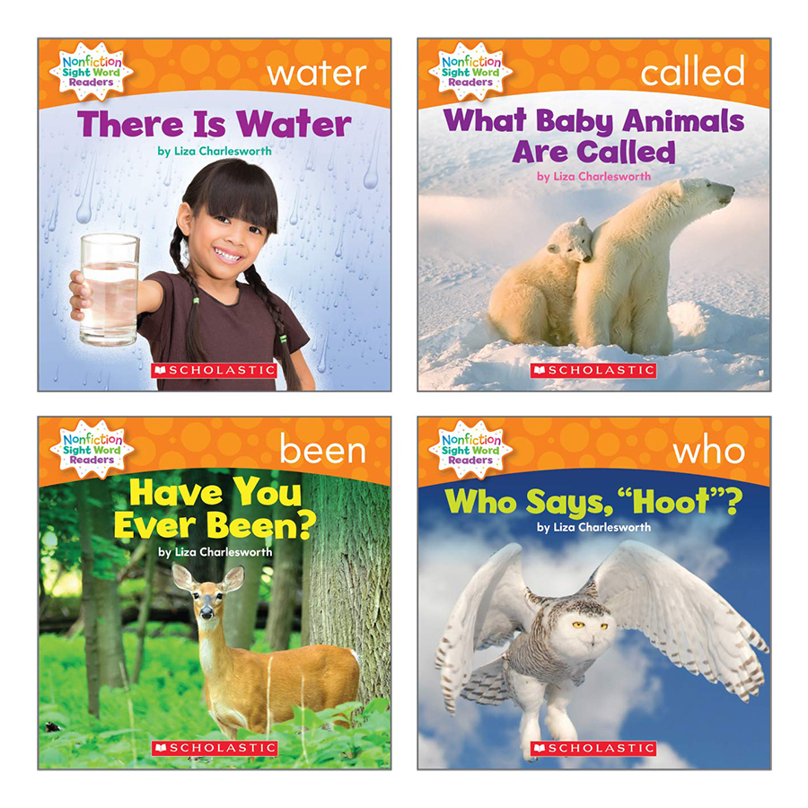 [Hàng thanh lý miễn đổi trả] Nonfiction Sight Word Readers Level D With Cd (Student Pack)