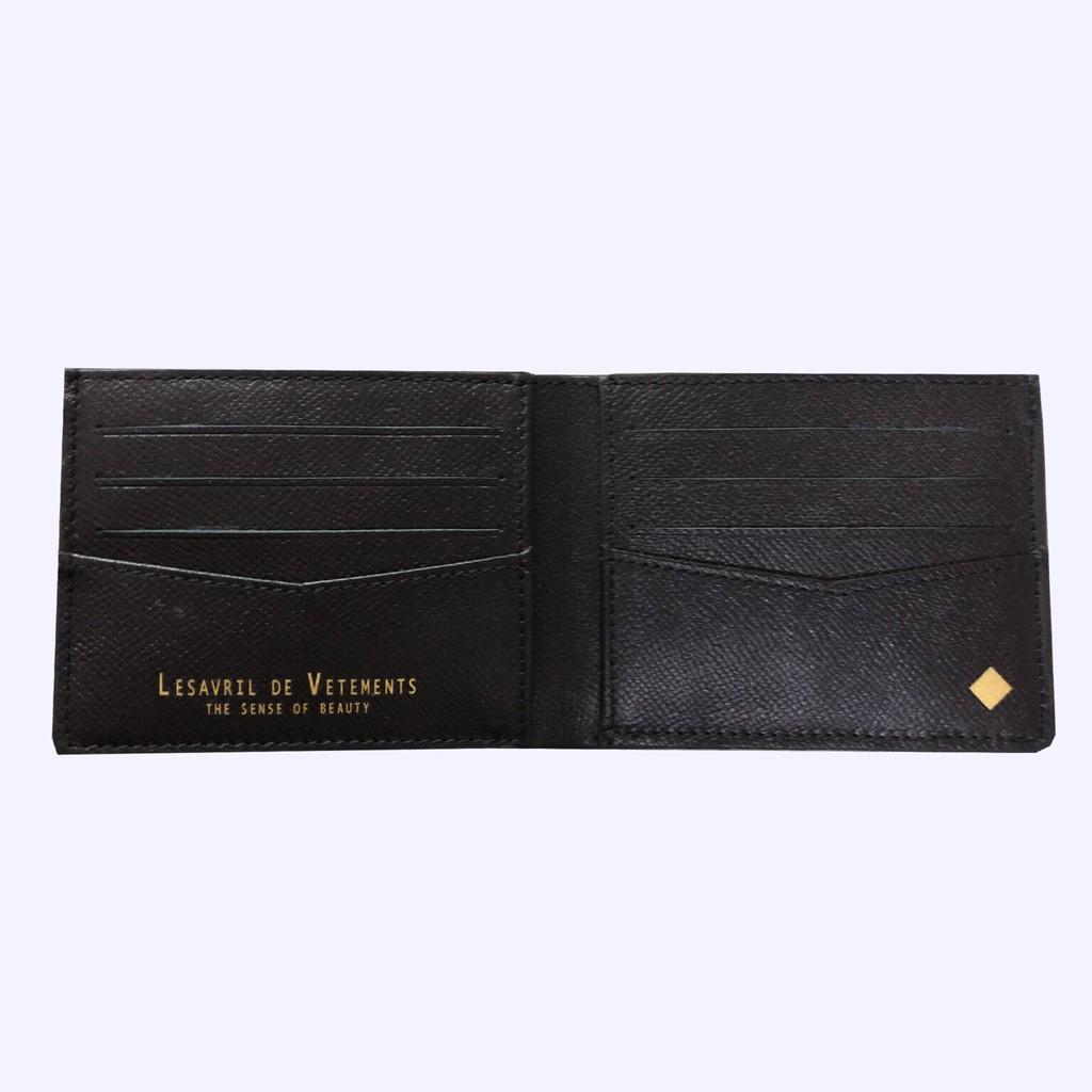 Black LDV Monogram Short Wallet