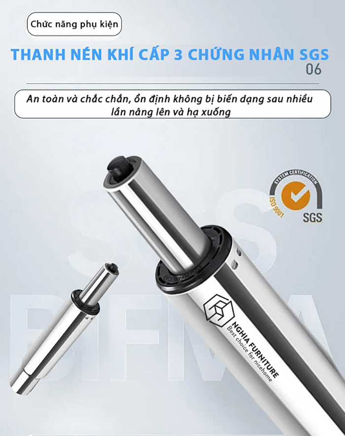 Ghế công thái học Ergonomic 06 Plus, Ghế xoay văn phòng làm việc Ergonomic, Chất liệu full lưới thoáng khí, có gác chân, thiết kế hỗ trợ lưng mạnh mẽ, bảo hành 3 năm