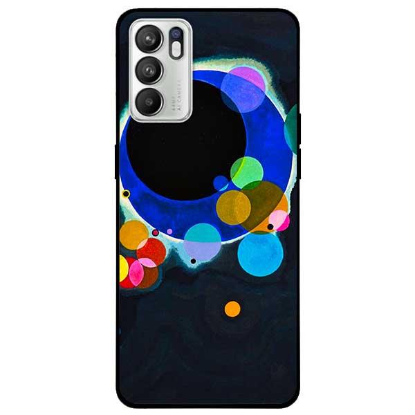Ốp lưng dành cho Oppo Reno 6 - Reno 6 5G - Reno 6Z 5G - Loang Mực
