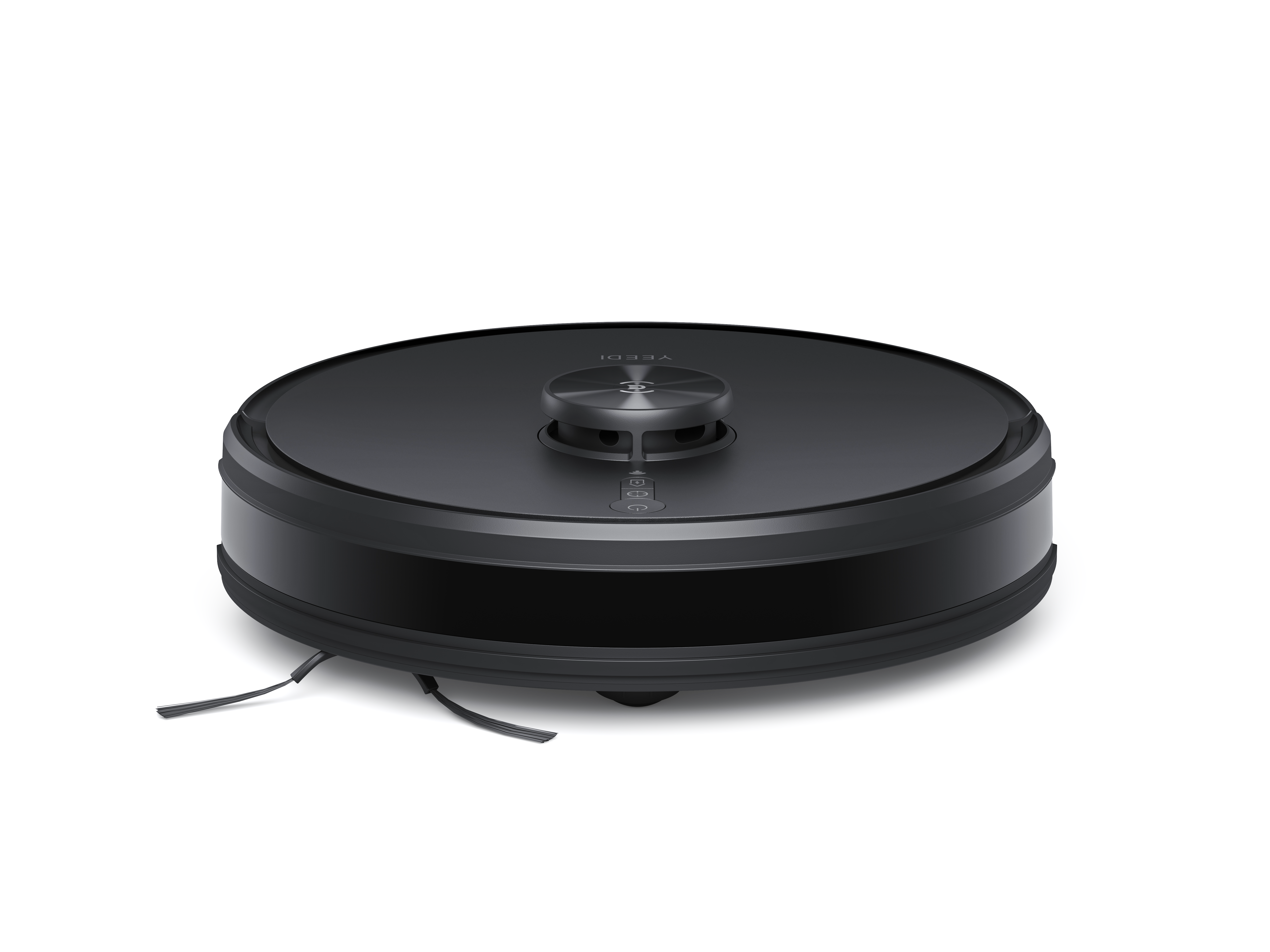 Robot hút bụi lau nhà Ecovacs  Y1 PRO/PLUS - Đen bản quốc tế - App Tiếng Việt, Hàng chính hãng full VAT, Lực hút 6500Pa,Bản Plus Thêm dock Tự động xả rác