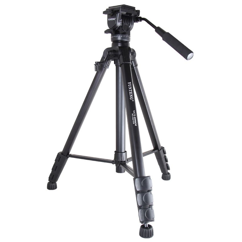 Chân máy tripod YUNTENG VCT-999RM dùng cho máy ảnh và điện thoại - Hàng Chính hãng