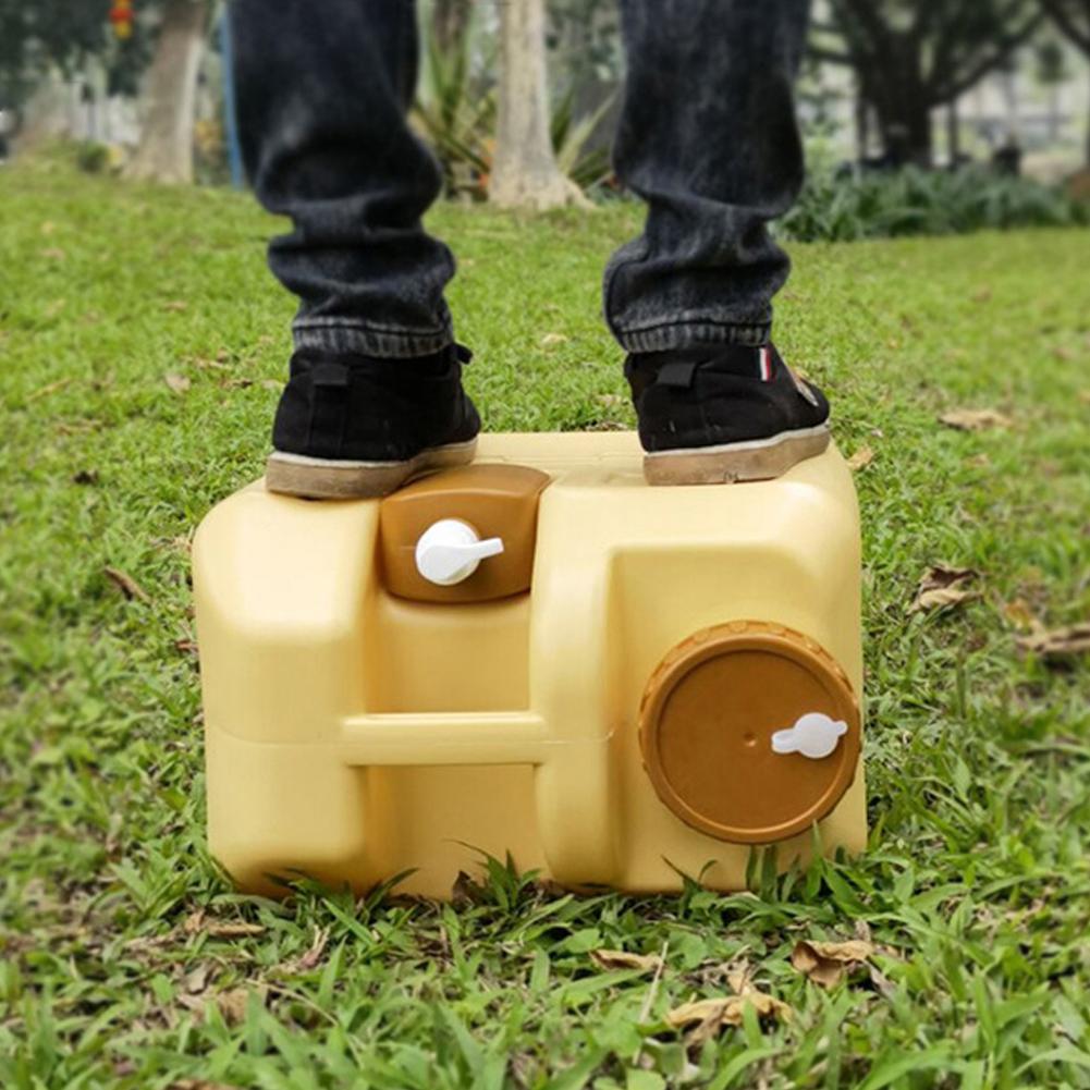 Thùng nước di động ngoài trời 20L dung tích lớn HDPE dùng để chứa nước cắm trại picnic ngoài trời