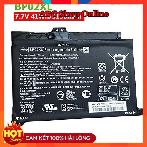 Pin Dùng Cho Laptop HP Pavilion BP02XL15-AU000 BU7B/LB7H 41WH