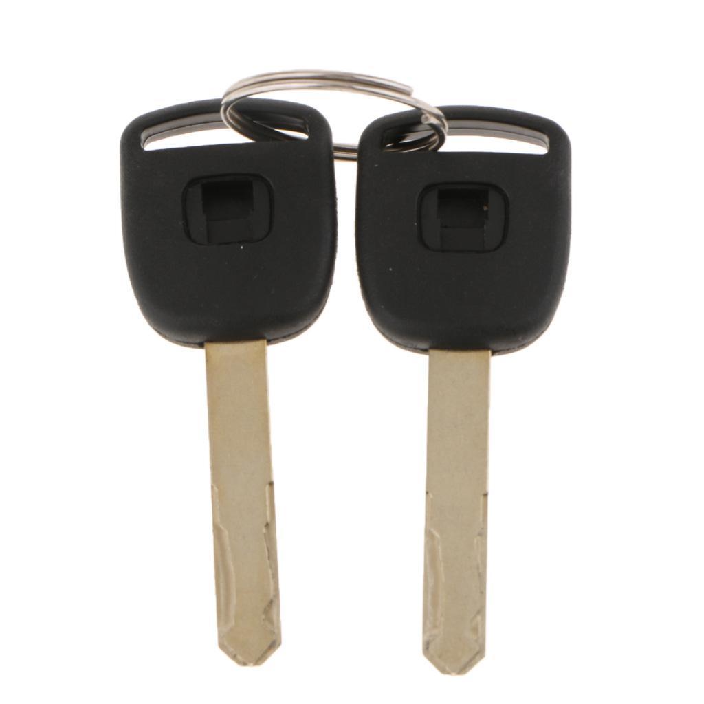 2Pcs Ignition Cylinder Door Lock Core With 2 Keys Parts