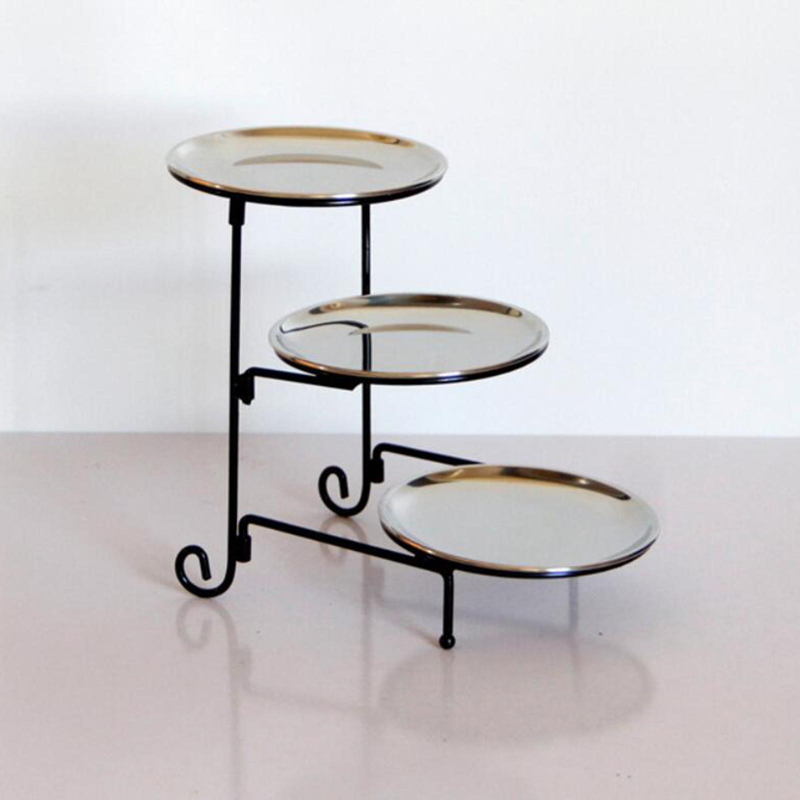 3 Tier Serving Tray   Cupcake Stand Snack Storage Tray for Wedding