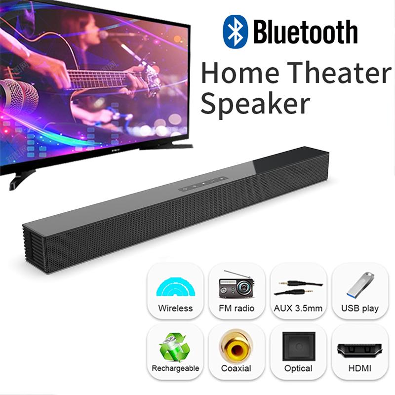 Loa Tivi Rạp Hát Tại Nhà Âm Thanh Thanh Âm Thanh Bluetooth Không Dây Hỗ Trợ Quang HDMI ARC Cho Máy Chiếu