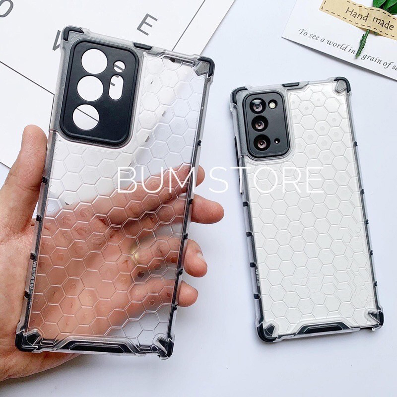 Ốp Lưng Chống Sốc Tổ Ong Cho Samsung Galaxy S23 Ultra / S23 PLus / S22 Ultra / S22 PLus / Note 20 Ultra / Note 20
