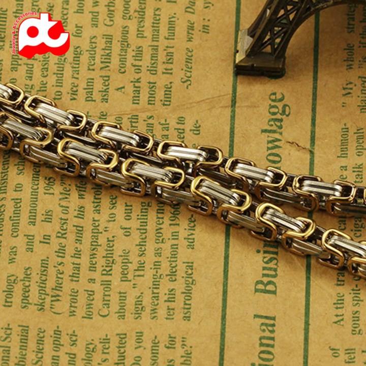 Dây Chuyền Nam Inox Cực Ngầu 5mm, Dây Chuyền Nam Không Phai Màu