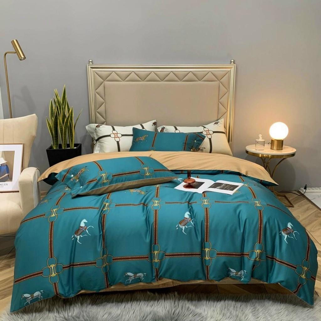 Bộ Chăn ga Gối Lụa mã Đáo 60s - Hàng Cao Cấp