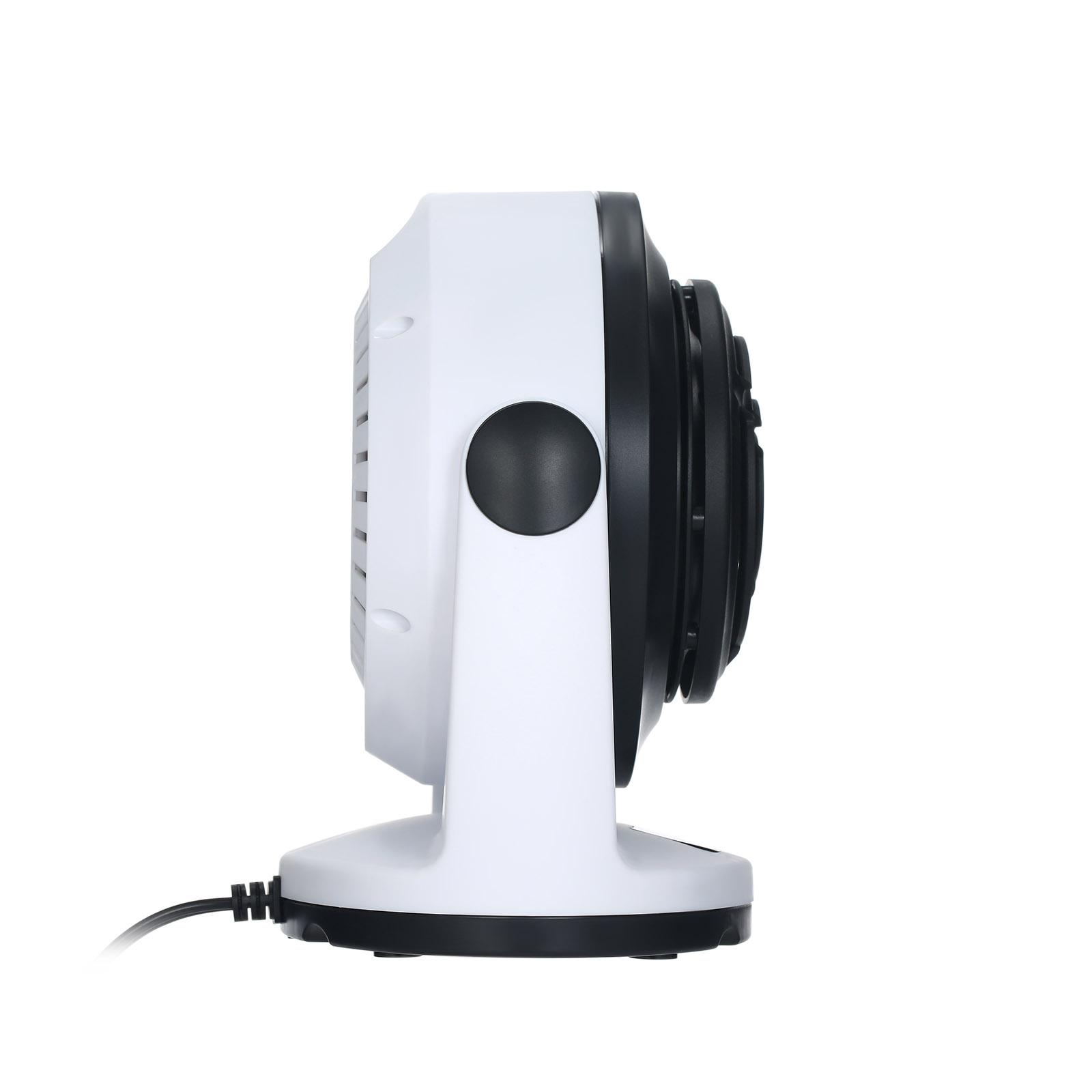 Quạt sưởi điện mini 1000W với bộ hẹn giờ điều khiển từ xa có 3 chế độ xoay 360 độ