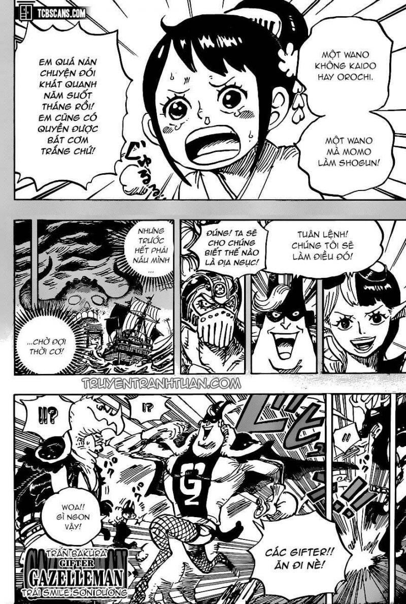 đảo hải tặc - one piece chapter 1004 4