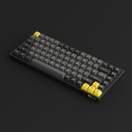 Bàn phím cơ không dây AKKO 3084B Plus Black Gold _Mới, Hàng chính hãng