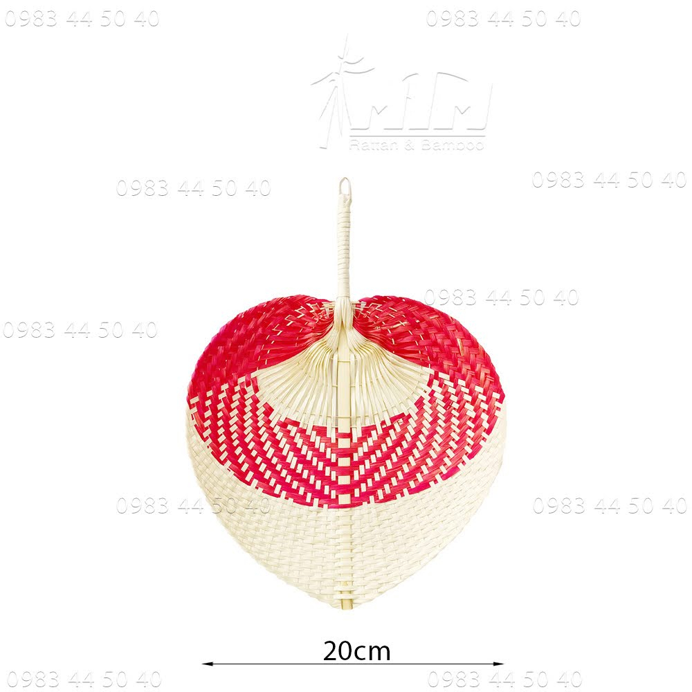 Quạt lá trang trí, decor tường